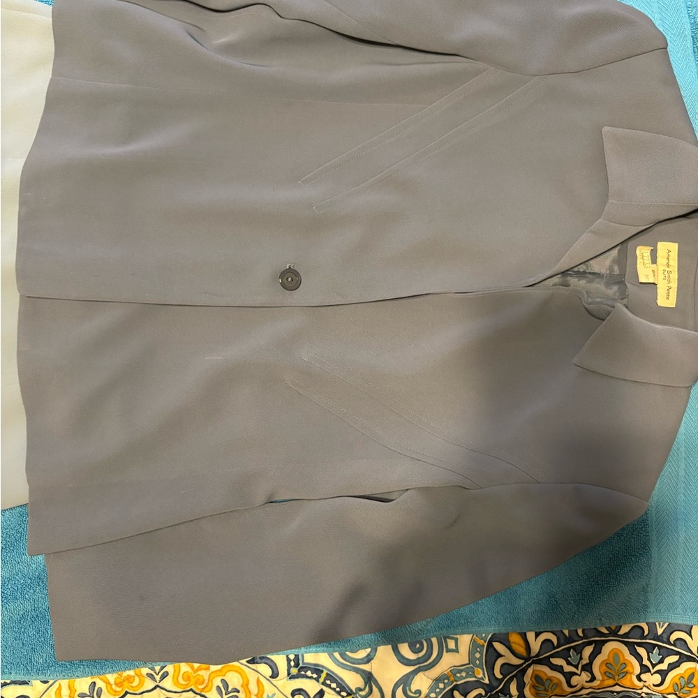 Amanda Smith Elegant Gray Jacket - image 2